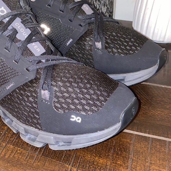 On Cloud Women’s Black, Gray & White Running Athletic Shoes Size 10.5 / Mens 9 - Picture 4 of 16